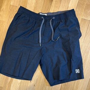 LinkSoul Navy Blue Casual Shorts